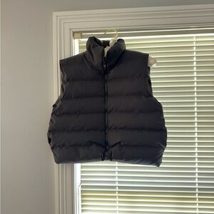 Black Puffer Vest